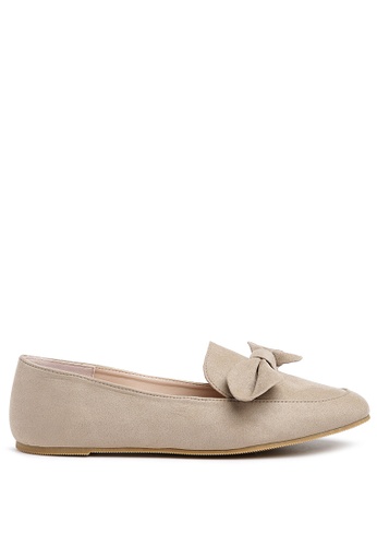 London Rag beige Casual Loafer with Bow BADDBSHDCC5537GS_1