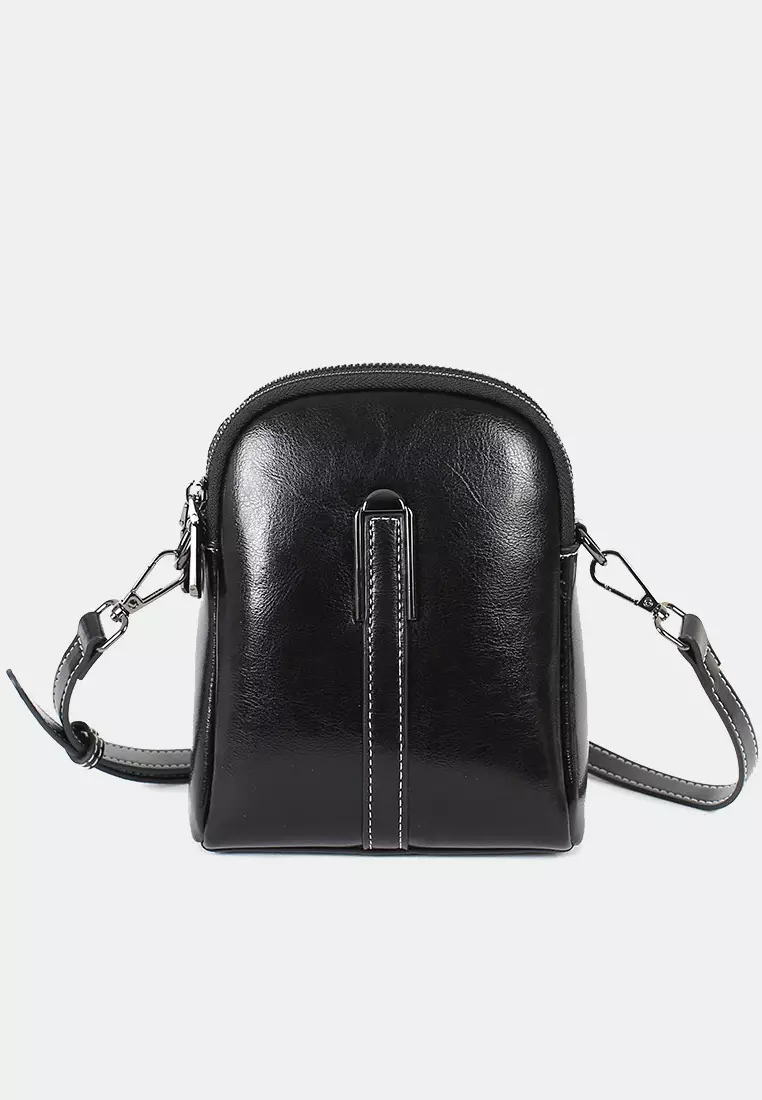 Brand New Top Cowhide Leather Shoulder Crossbody Bag
