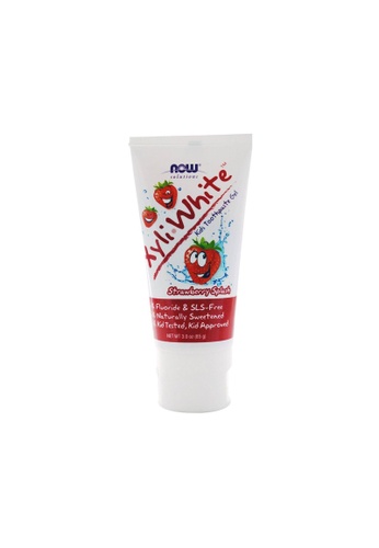 Now Foods Now Foods, Solutions, XyliWhite, Kids Toothpaste Gel, Strawberry Splash, 3 oz (85 g) 17360ES084732FGS_1
