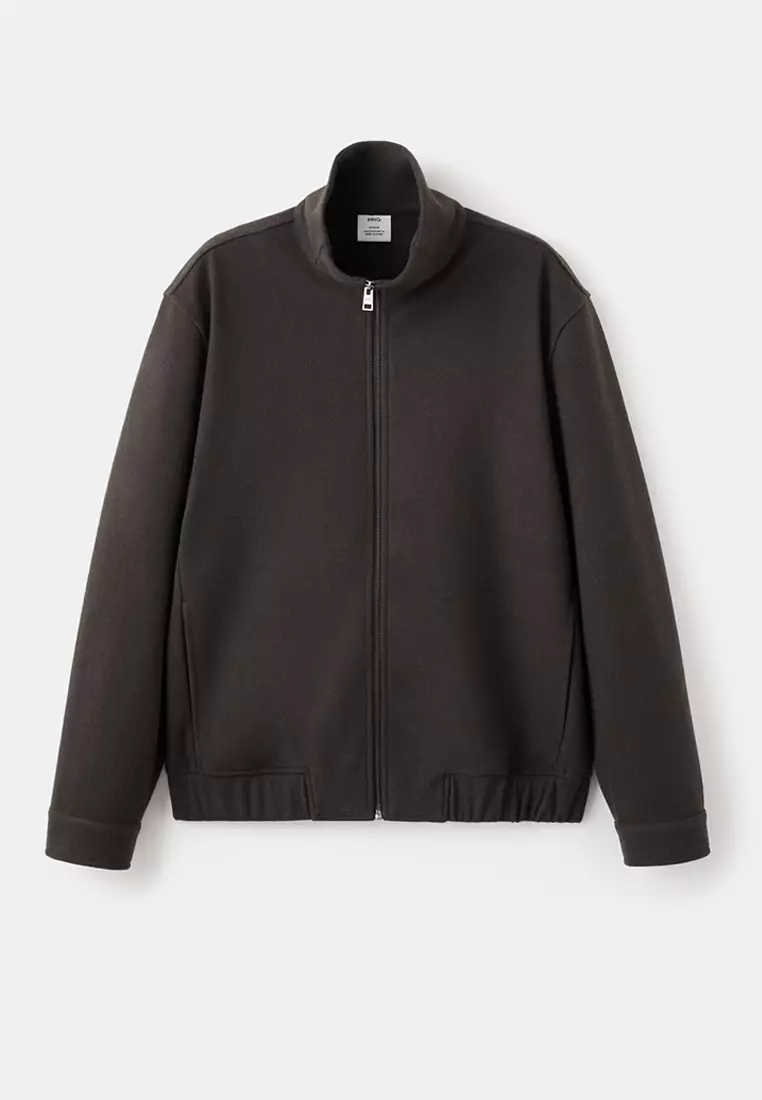 Regular-Fit Jacket with Zip