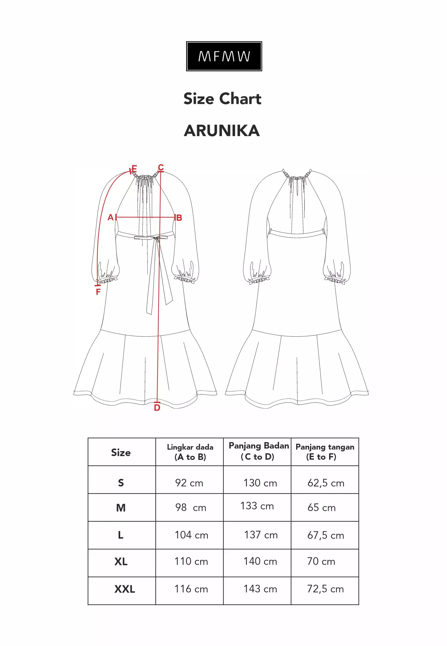 MFMW Arunika Dress Gamis Brukat Dusty Brown