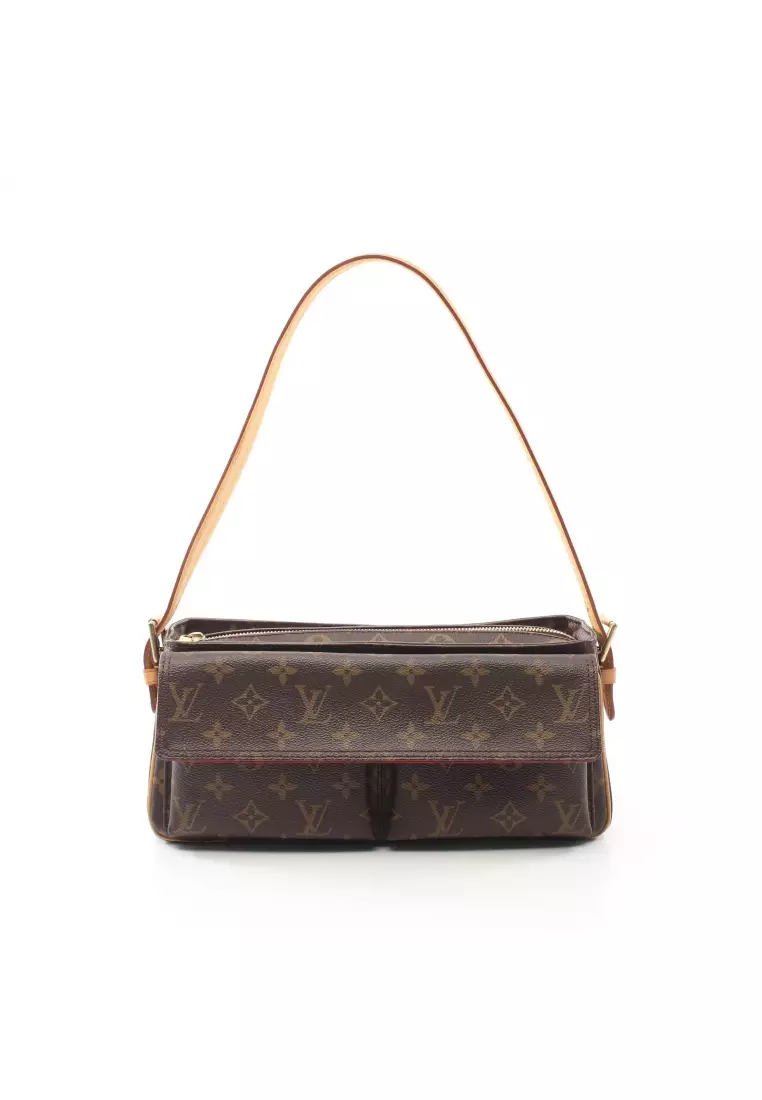 Louis Vuitton Size Medium Monogram LV Viva Cite MM Shoulder Bag