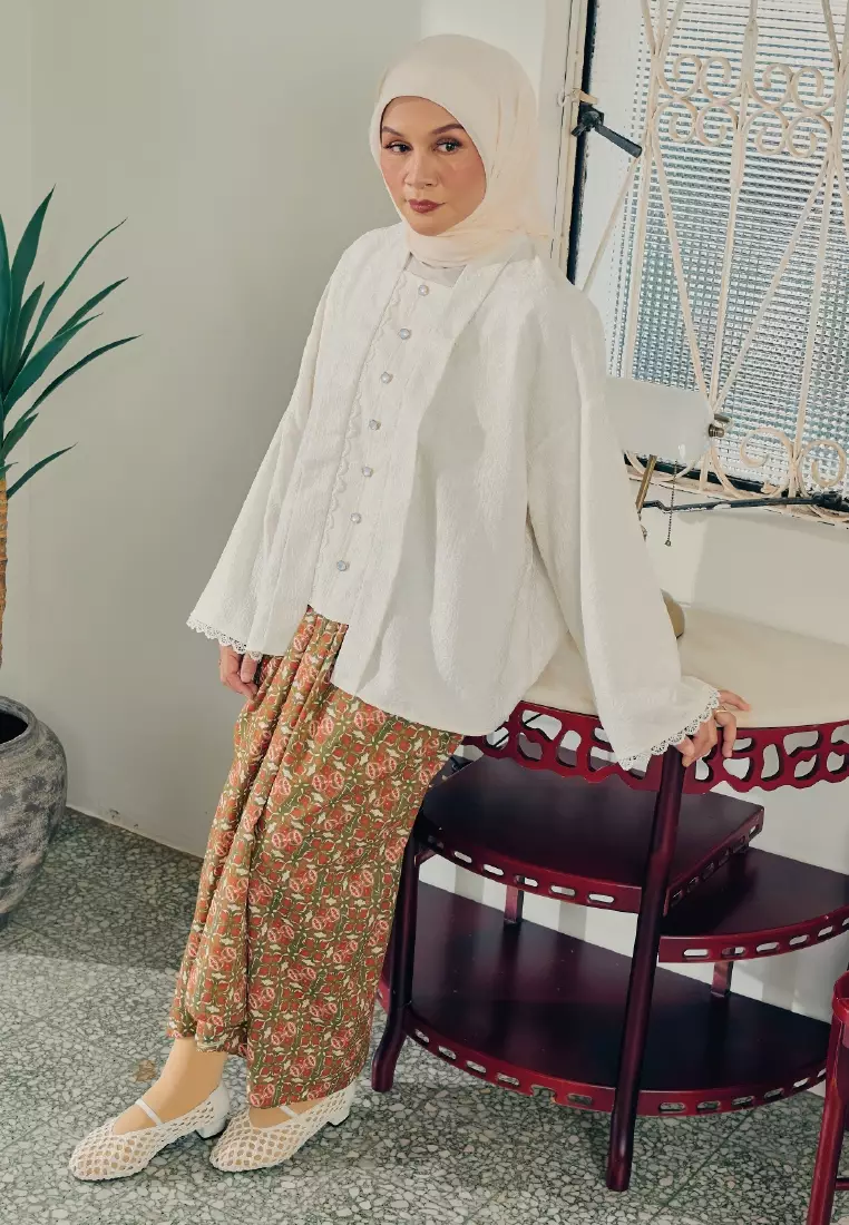 DIAN PAREO Skirt in Lumut Green