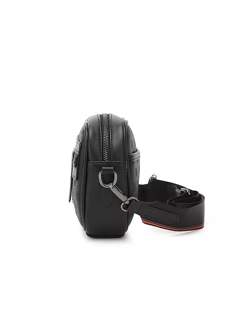 Men's Sling Bag / Crossbody Bag - Black