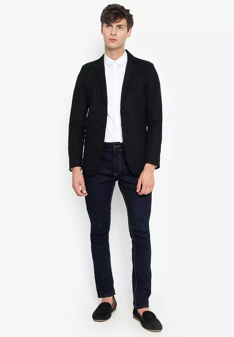 Trim Fit Casual Blazer