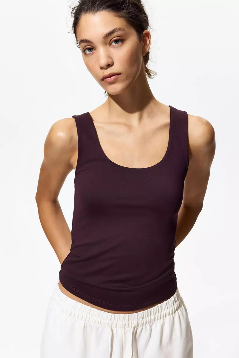 Microfibre vest top