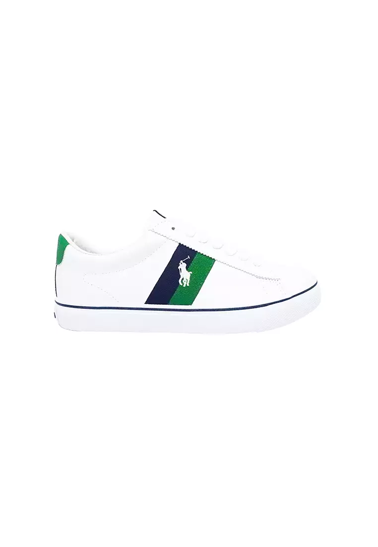 Discount on Polo Ralph Lauren  shoes - SKU: Westcott Ii- White, Navy, Green