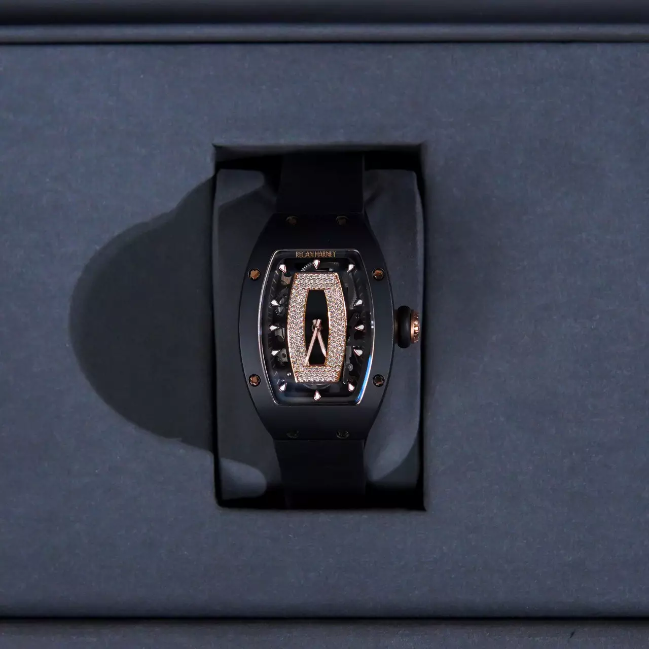 Jam Tangan REGAN HARNEY RH 32-12 THE YIN CERAMIC WATCH 100% ORIGINAL - OS