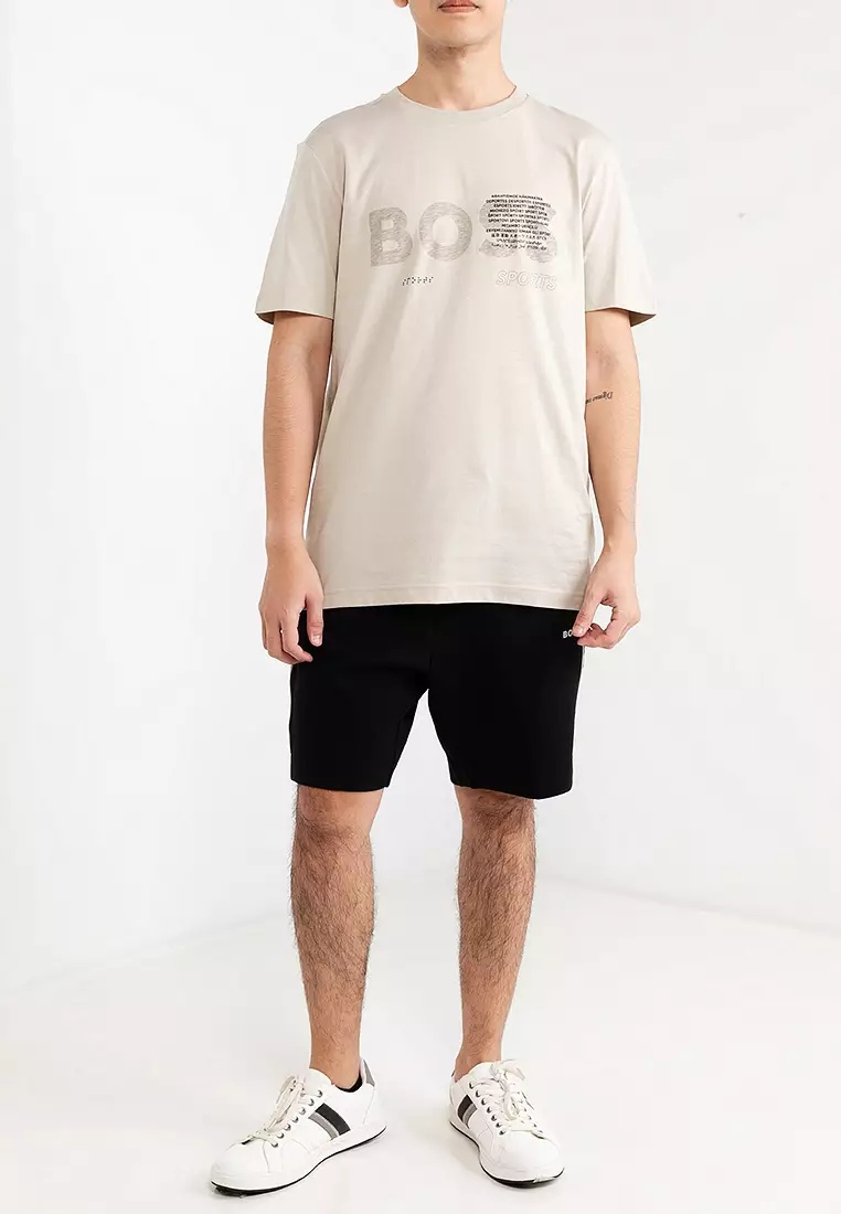 Buy BOSS Script Logo T-Shirt - BOSS Green Online | ZALORA Malaysia