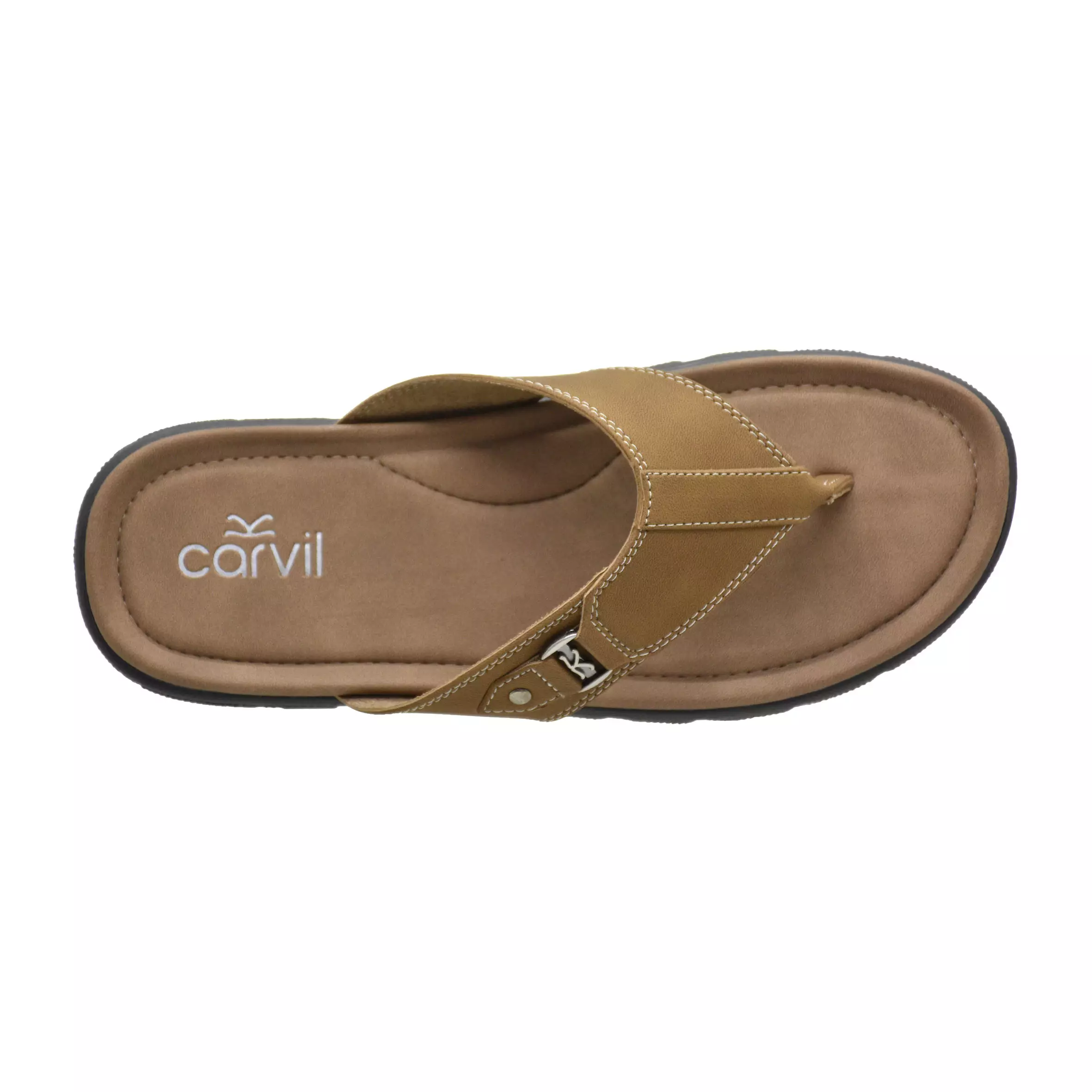 Carvil Sandal Pria Durham-01 M Camel