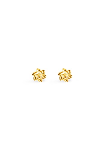 MJ Jewellery gold MJ Jewellery Gold Earrings S120, 916 Gold 965E1AC899C86AGS_1