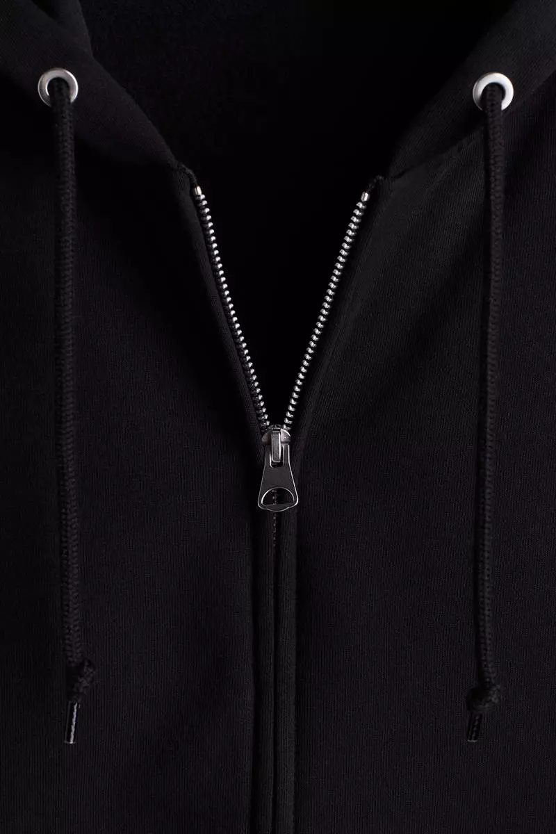 Oversized Fit Zip-through hoodie