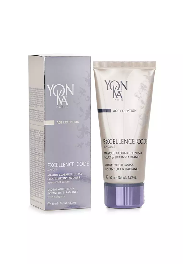 YONKA - Age Exception Excellence Code Global Youth Mask With Nutgrass - Instant Lift & Radiance 50ml/1.83oz