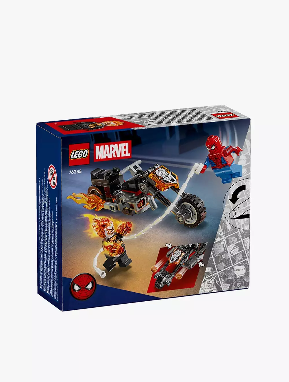 LEGO® Super Heroes Marvel Spider-Man vs. Ghost Rider Motorcycle - 76335