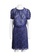 SACAI blue Pre-Loved sacai Blue Lace Dress with Semi-Open Back 603BDAA46CD746GS_2