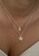 Timi of Sweden gold Chrystal Letter Necklace K EC678AC3EA1AACGS_3
