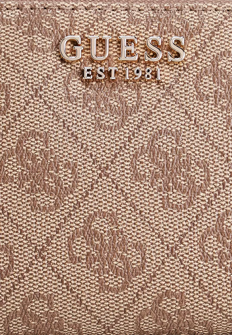 Laurel II Signature Logo Small Zip Around Wallet