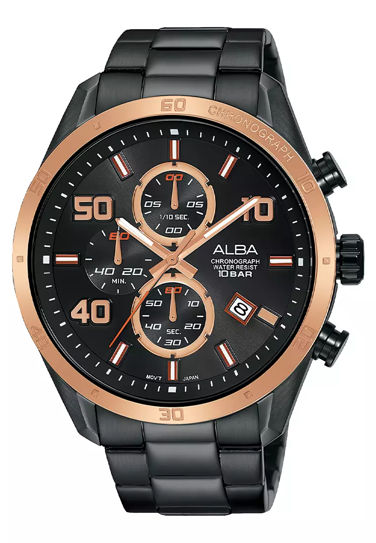 Alba chronograph 5 bar hotsell