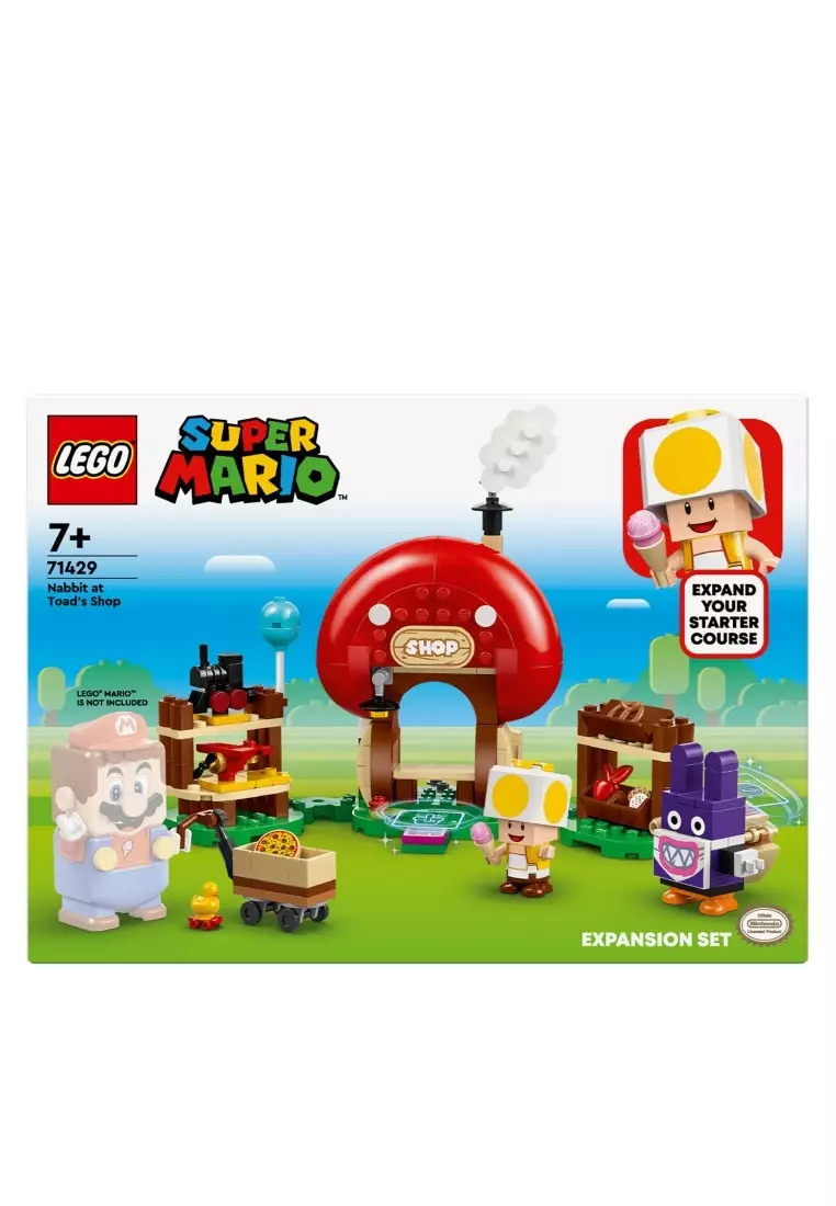 Buy LEGO LEGO Super Mario 71429 Nabbit at Toad s Shop Expansion