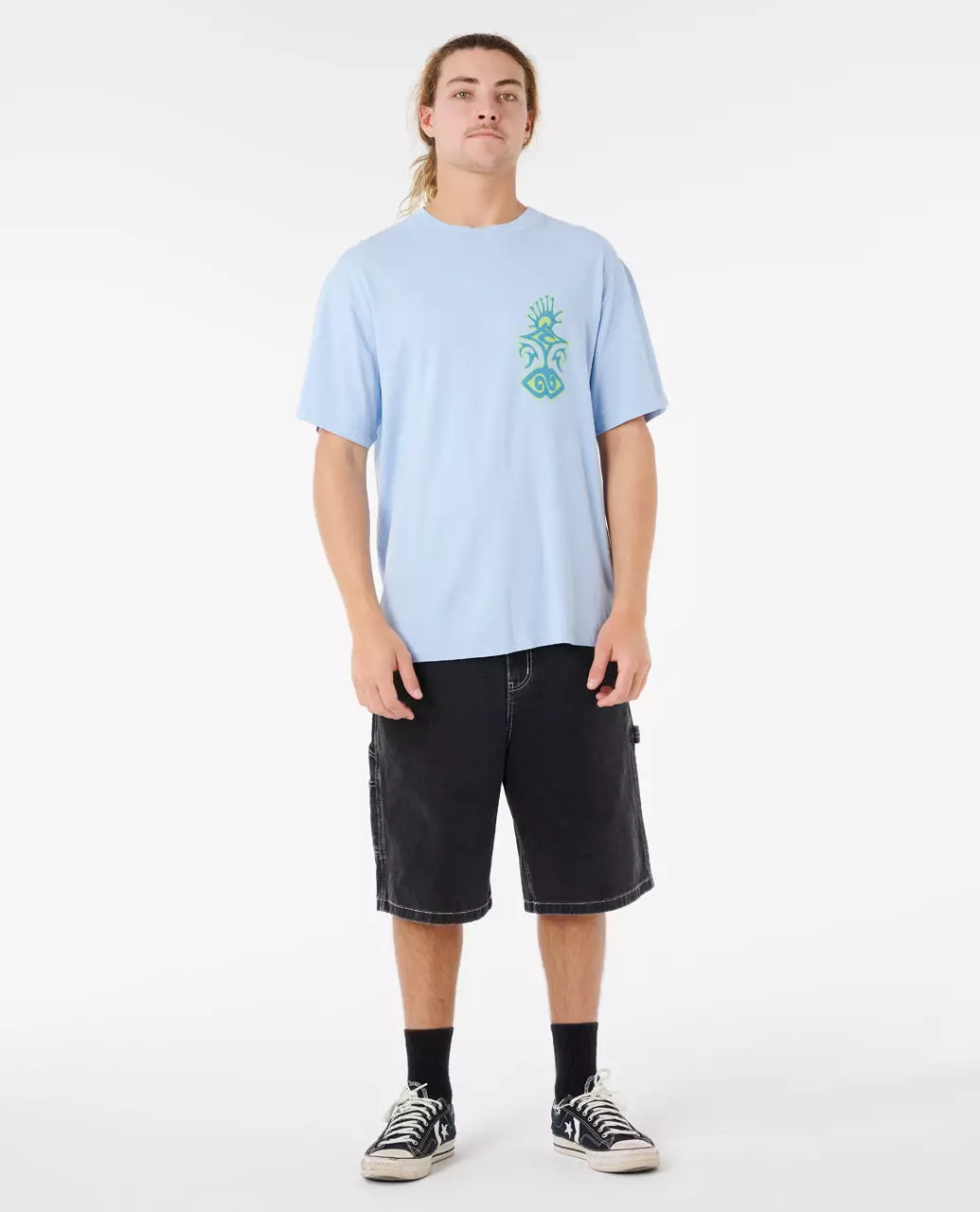 Jual Rip Curl Rip Curl Men Raw Energy Tribal Stack Tee - Blue Wind ...
