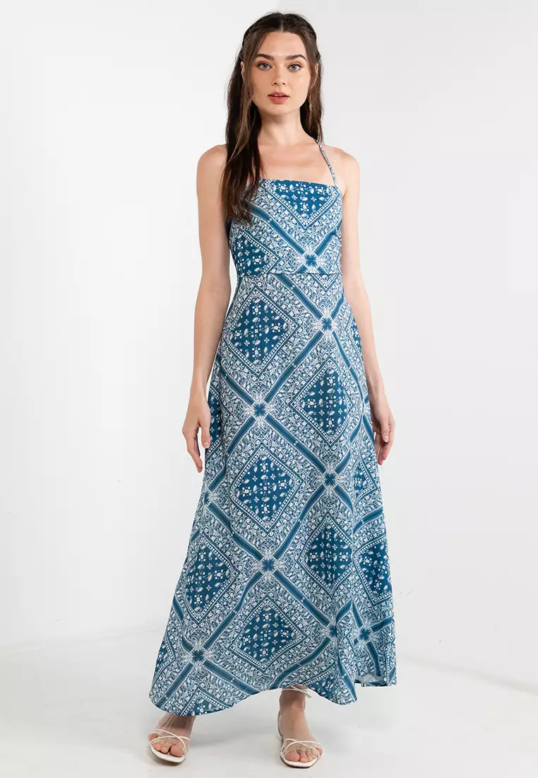 Buy Artist Selena Printed Maxi Dress 2024 Online | ZALORA Philippines