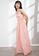 Origin by Zalora pink Tie Back Linen Maxi Dress EC059AA4CCD58BGS_2