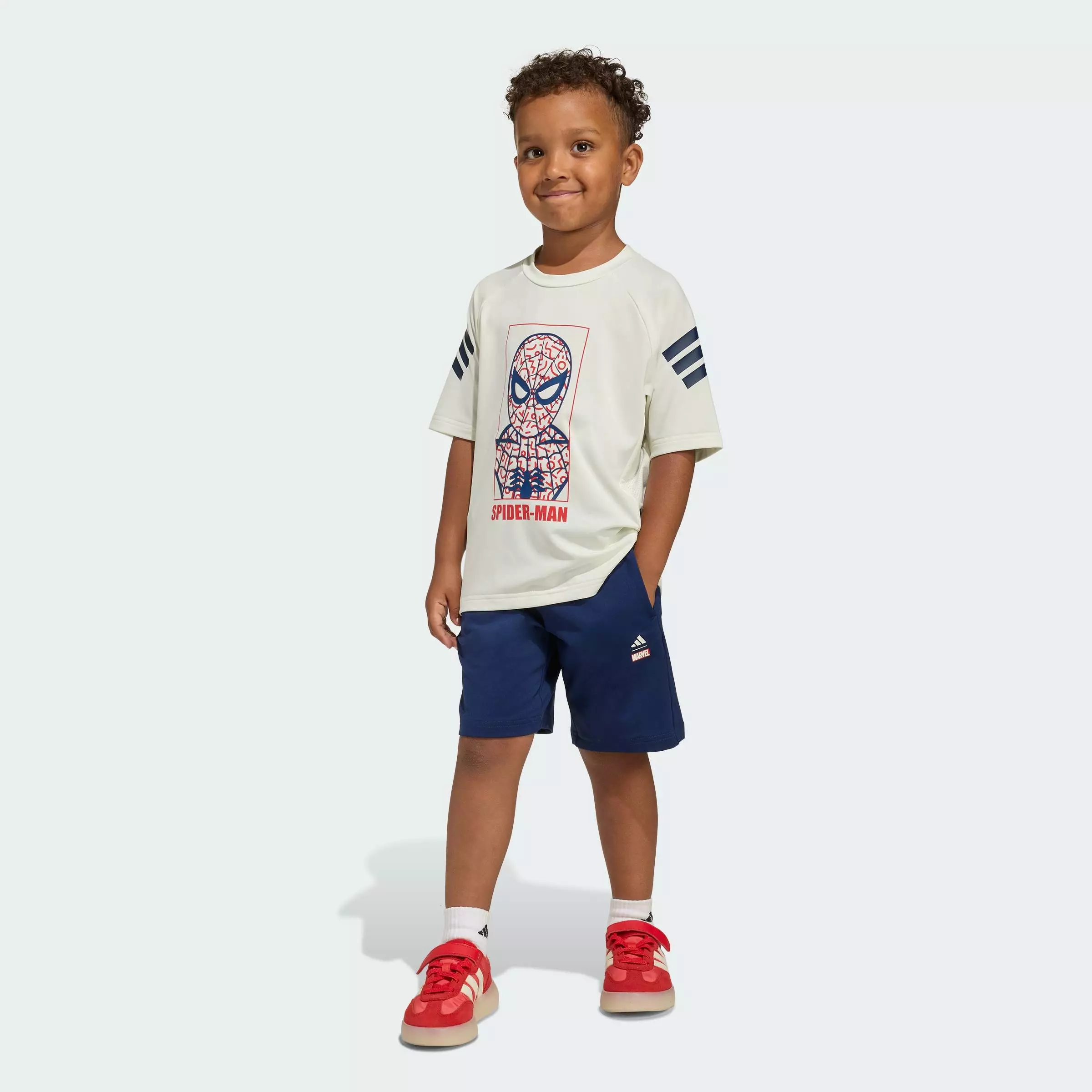 Lifestyle MARVEL SPIDER-MAN SPORT SET Unisex White JZ3544