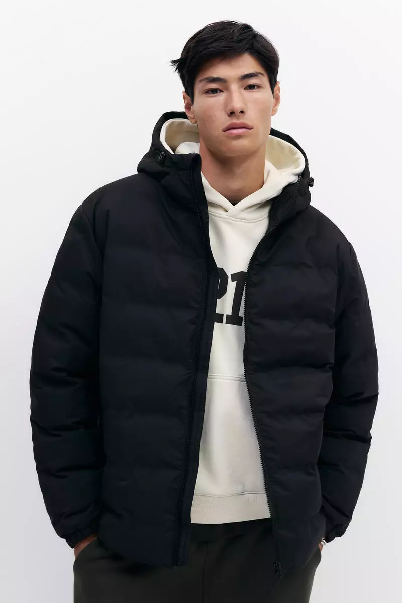 Buy H&M Regular Fit Water-repellent puffer jacket 2025 Online