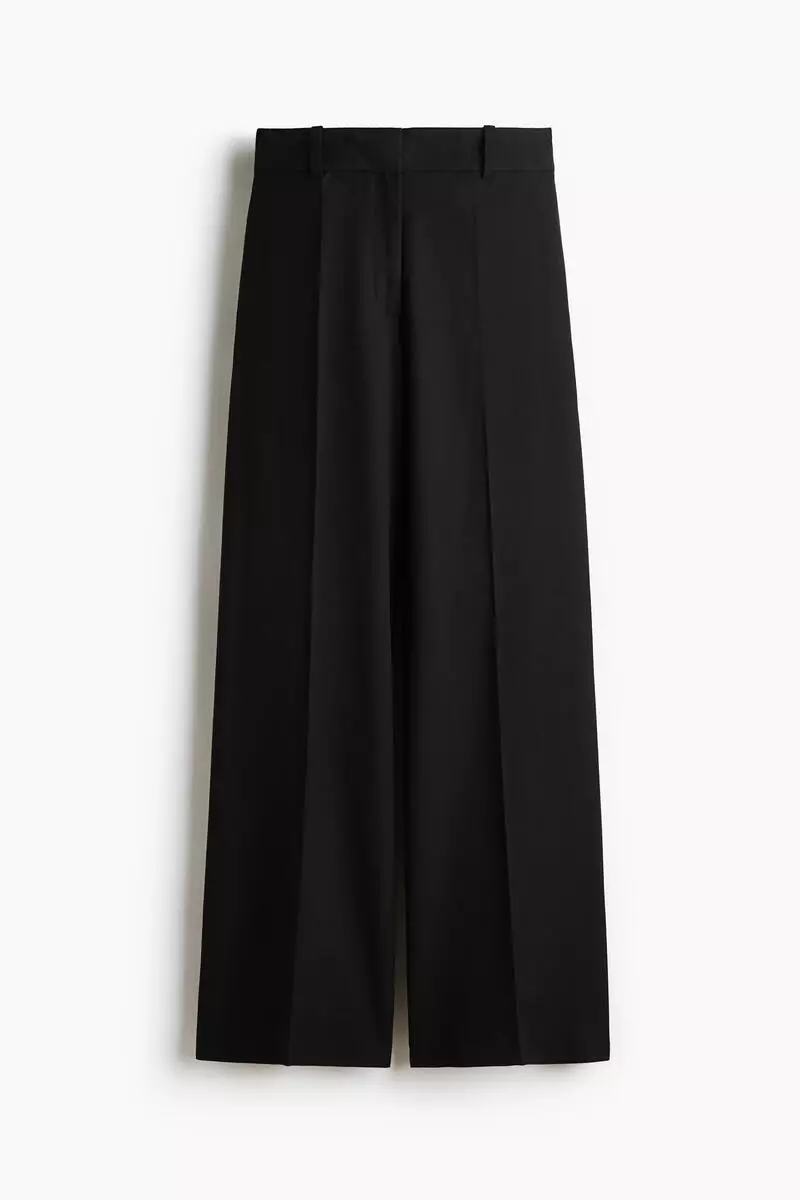 Wide tailored trousers