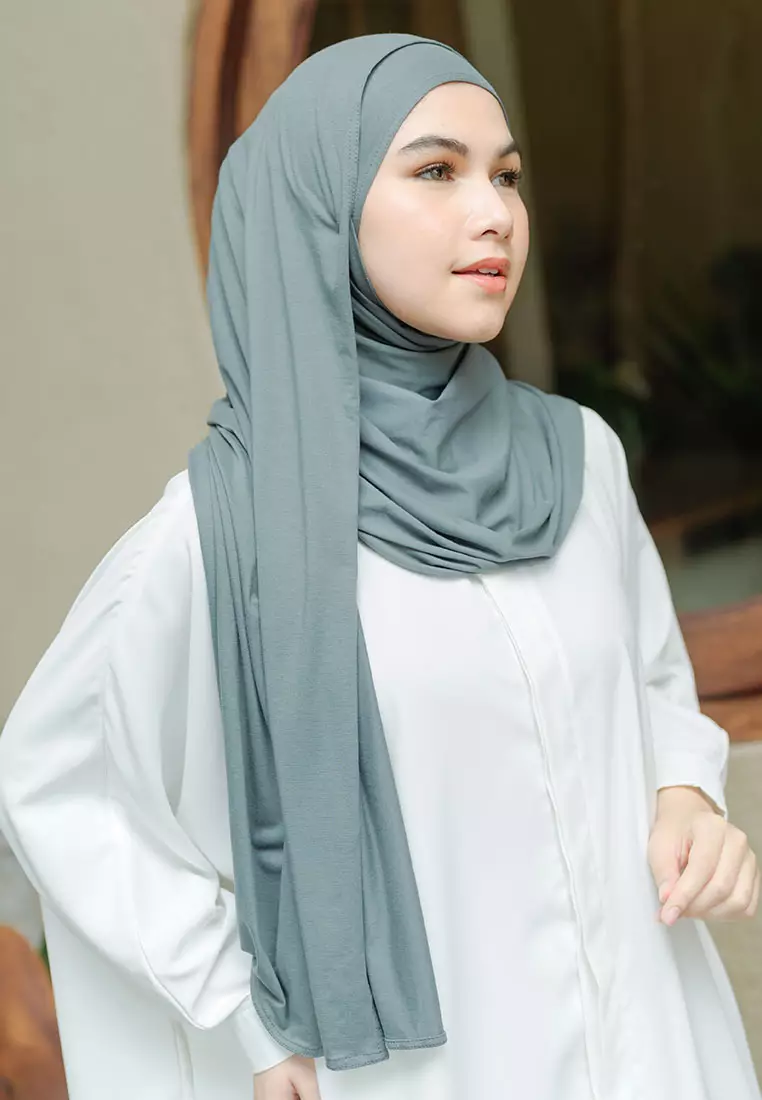 Tana Shawl Smoke Grey