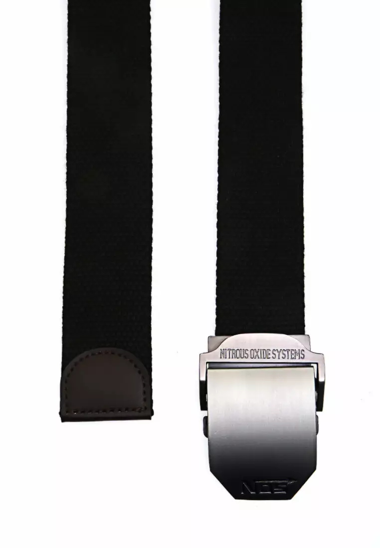 Jhoseph Tali Ikat Pinggang Pria Casual Belt Comportable Material Canvas ORIGINAL - Black