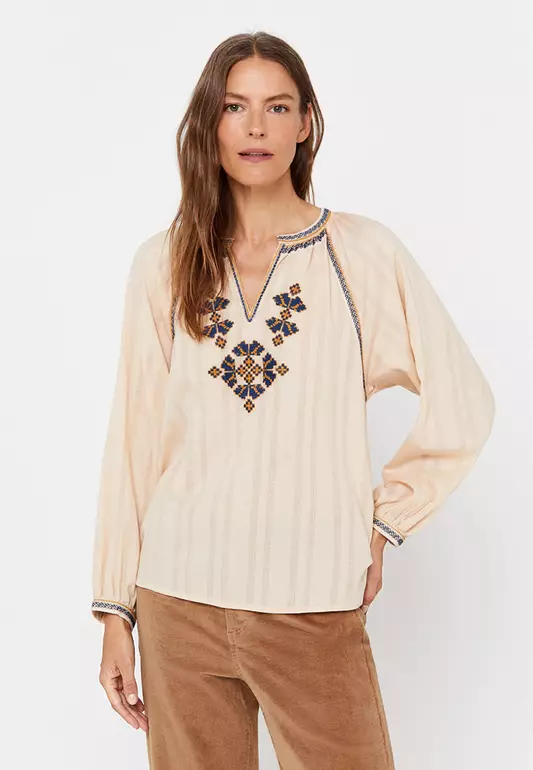 Embroidered Sustainable Blouse