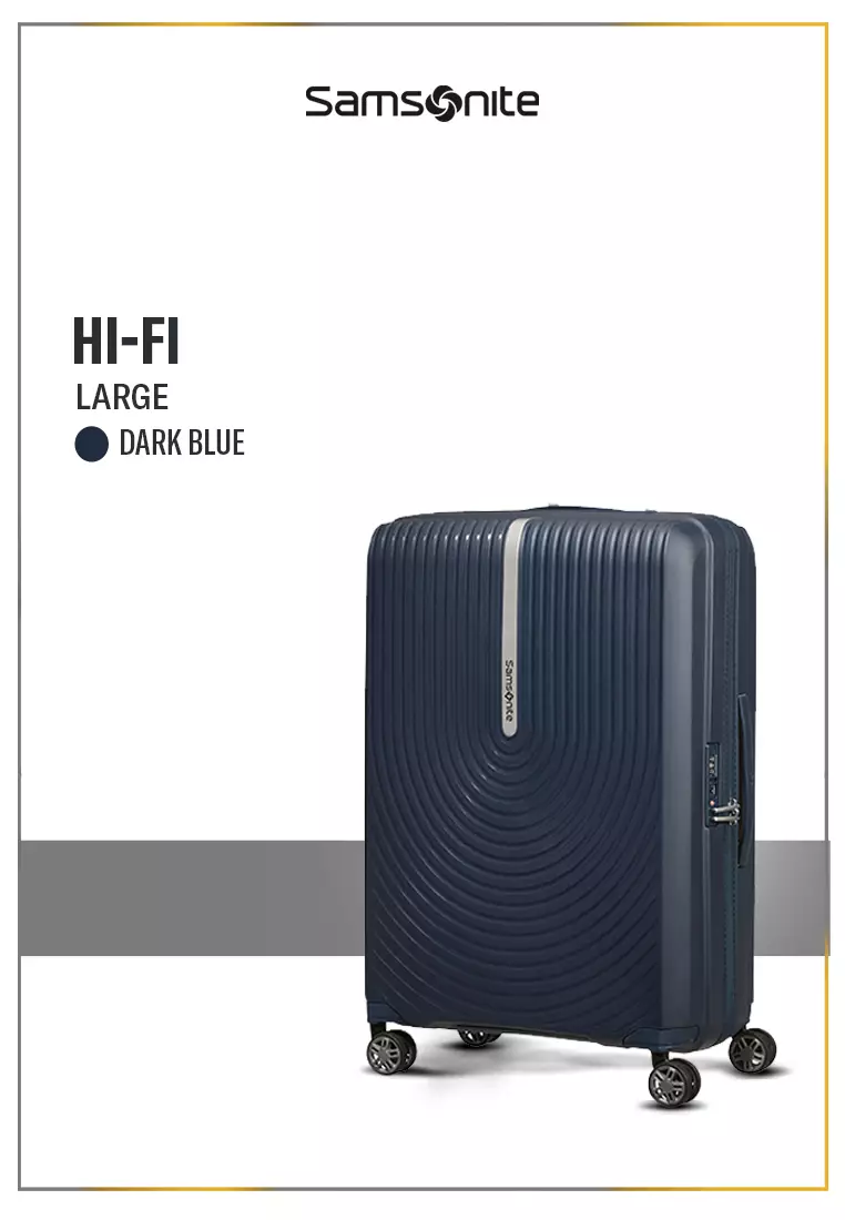 Samsonite Hi-Fi Koper Hardcase Large/ 28inch Expandable TSA - Dark Blue