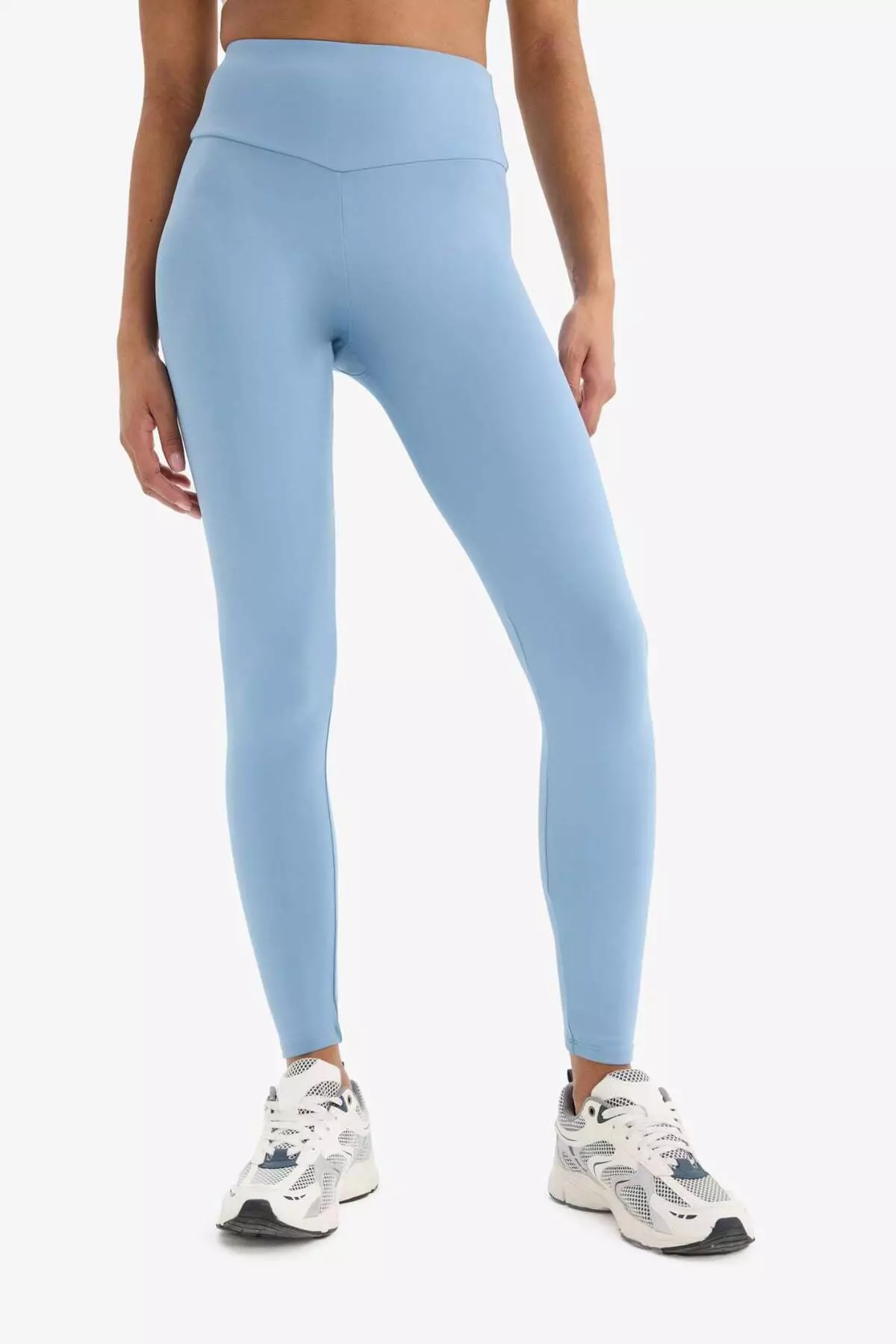 High Waist Hugging Basic Sport Cuve B4147Ax25Sp