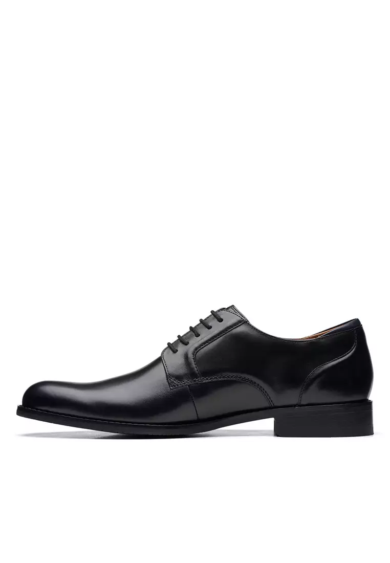 CraftArlo Lace Black Leather Shoes