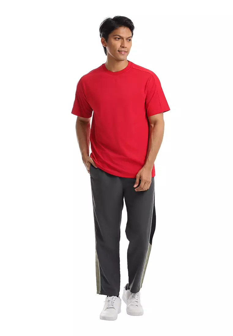 Forest Mens Stretchable Quick-Dry Sports Tee - 24160-51Red