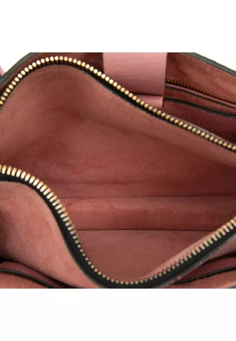 Pre-Loved Miu Miu Goatskin Madras Handbag