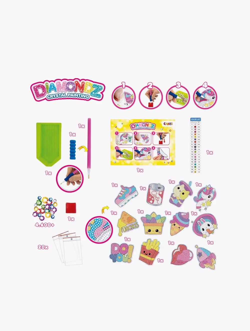 Diamondz  Mega Set Stickers Fun Series - DMZ67062