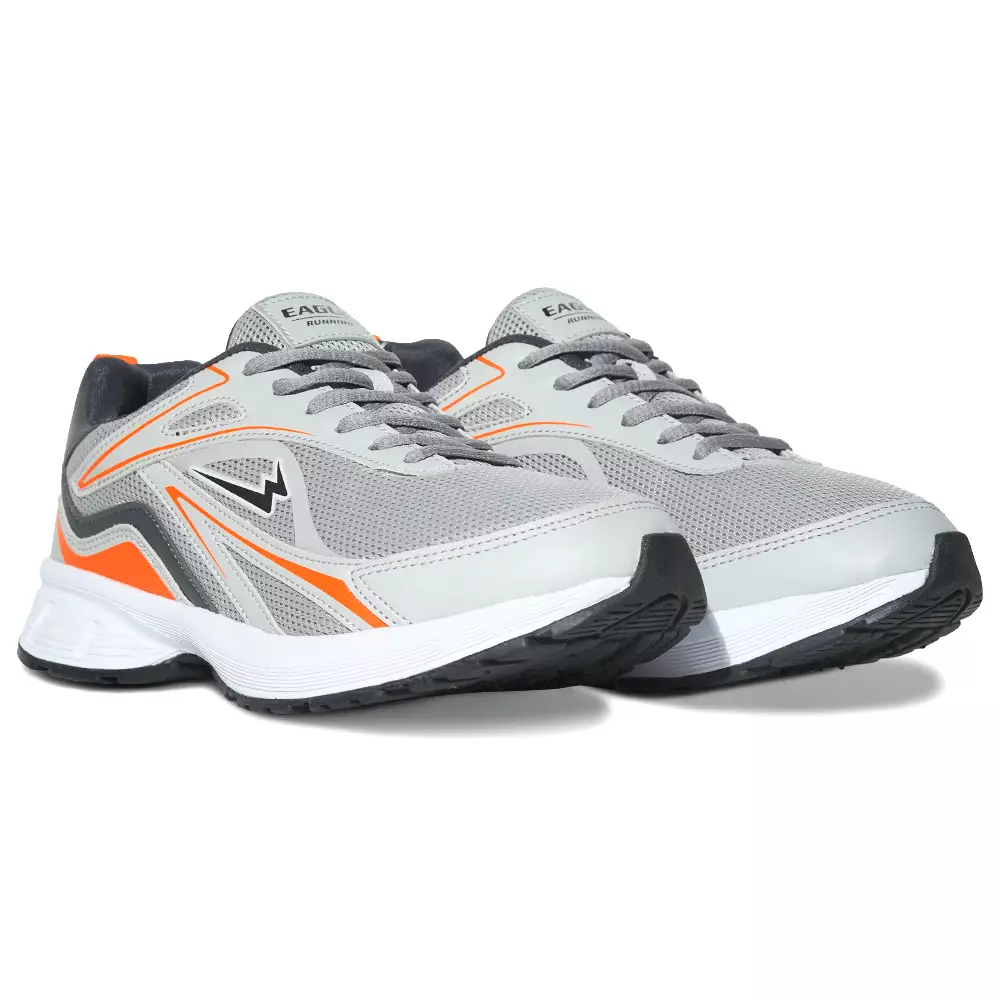 Eagle Sepatu Running Over Drive  – ABU MUDA/ORANYE