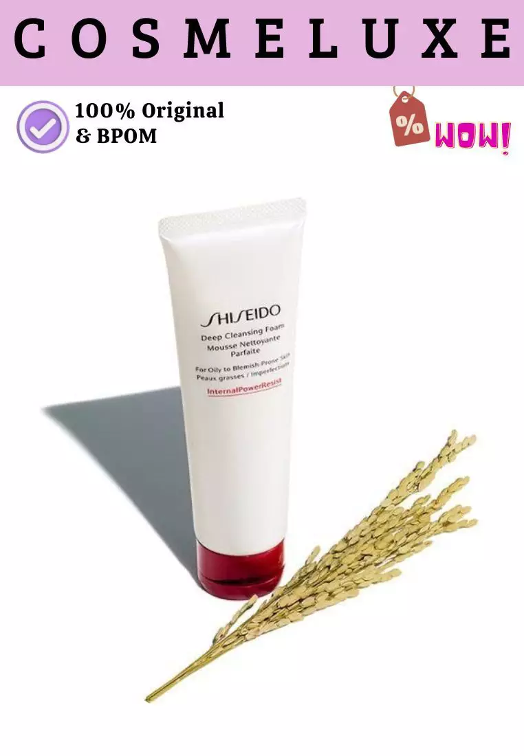 Shiseido Deep Cleansing Foam For Oily To Blemish Prone Skin 125ml