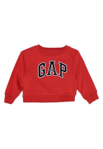 GAP red Summer Logo Crew Sweater 07650KA9944FF6GS_1