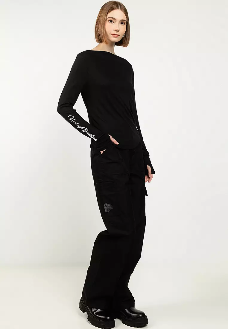 Harley-Davidson® Essential Off The Shoulder Top