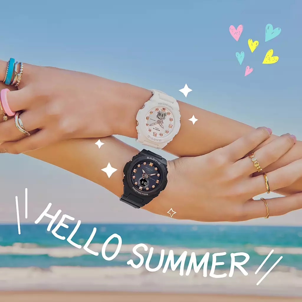 Casio Baby-G Jam Tangan Analog Digital Wanita Original BGA-320-1ADR