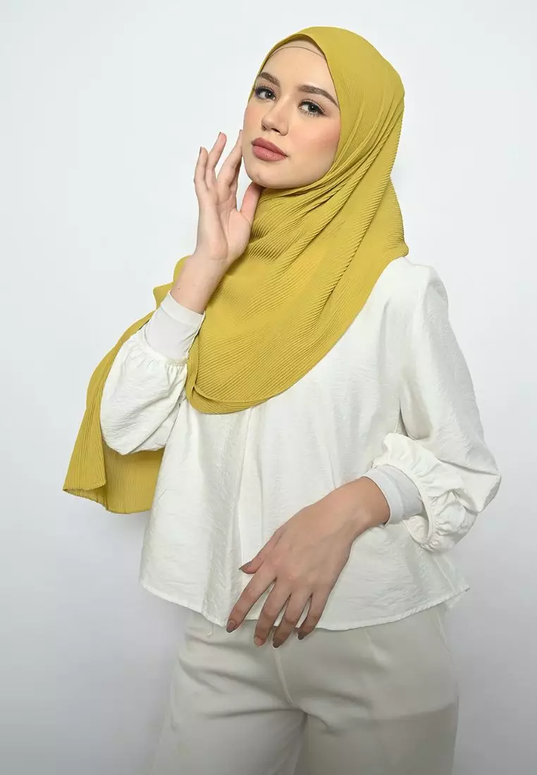 Pasmina Plisket Cerutti Lime