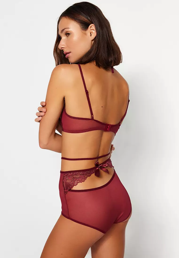 Buy online Set Of 2 Halter Neck Bras from lingerie for Women by