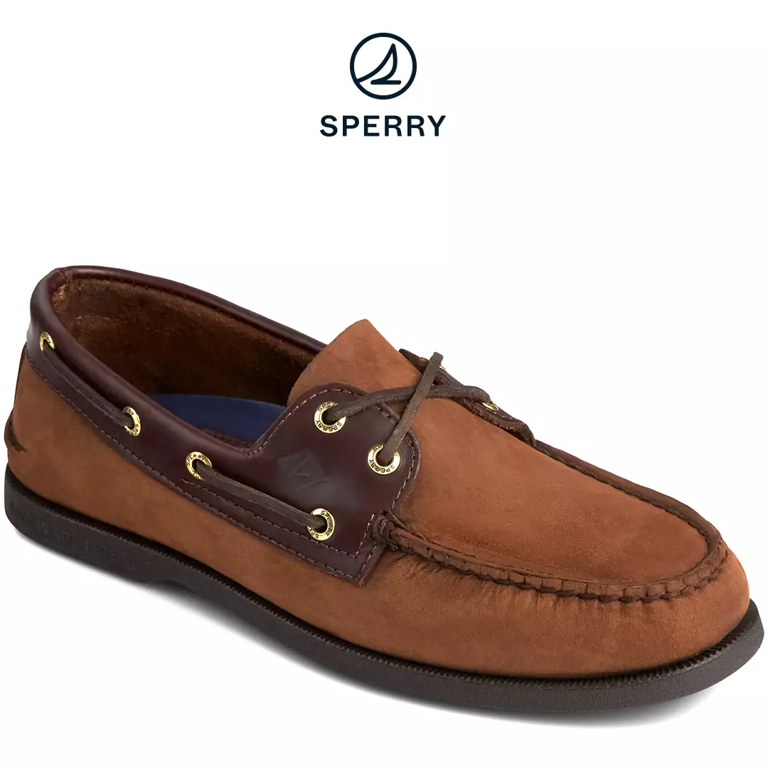 Men's Authentic Original™ Buck Boat Shoes Topsider - Brown (M139343630)