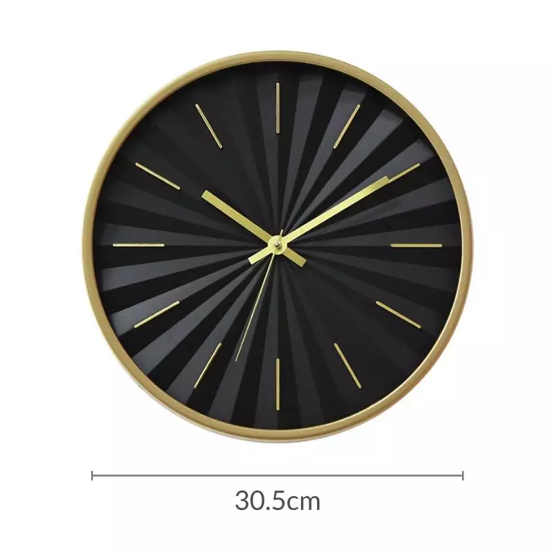 Kipas 3D Wall Clock (White)