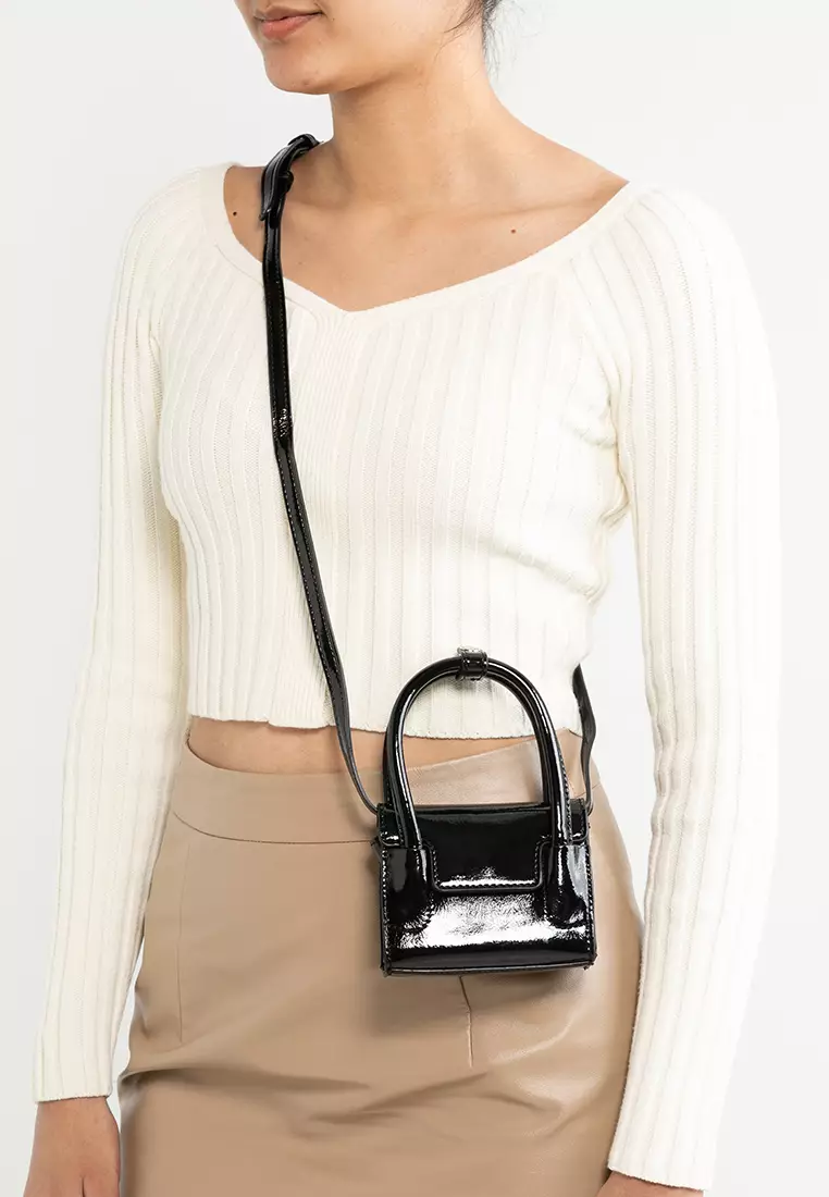 Red mini handbag outlet