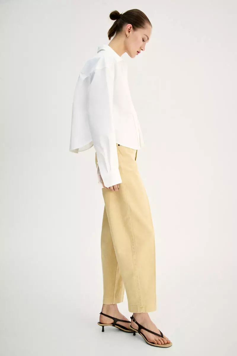 Barrel High Ankle Jeans