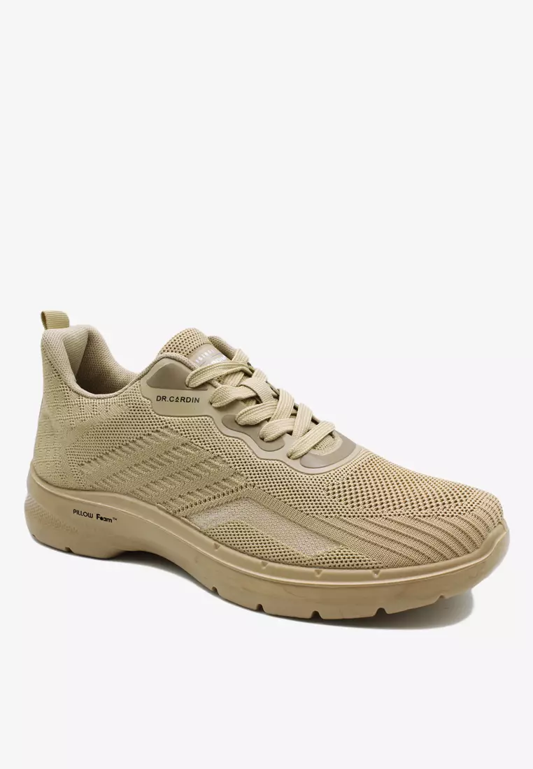 Dr Cardin Men Pillow Foam Lightweight Lace-Up Sneaker JIK-61085